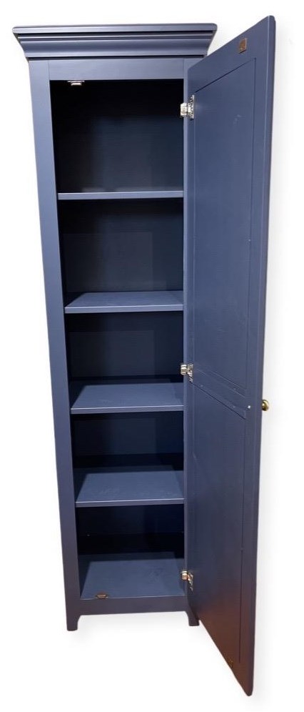 Archbold Furniture Pantries and CAB72072NBG 1 Door Solid Pine